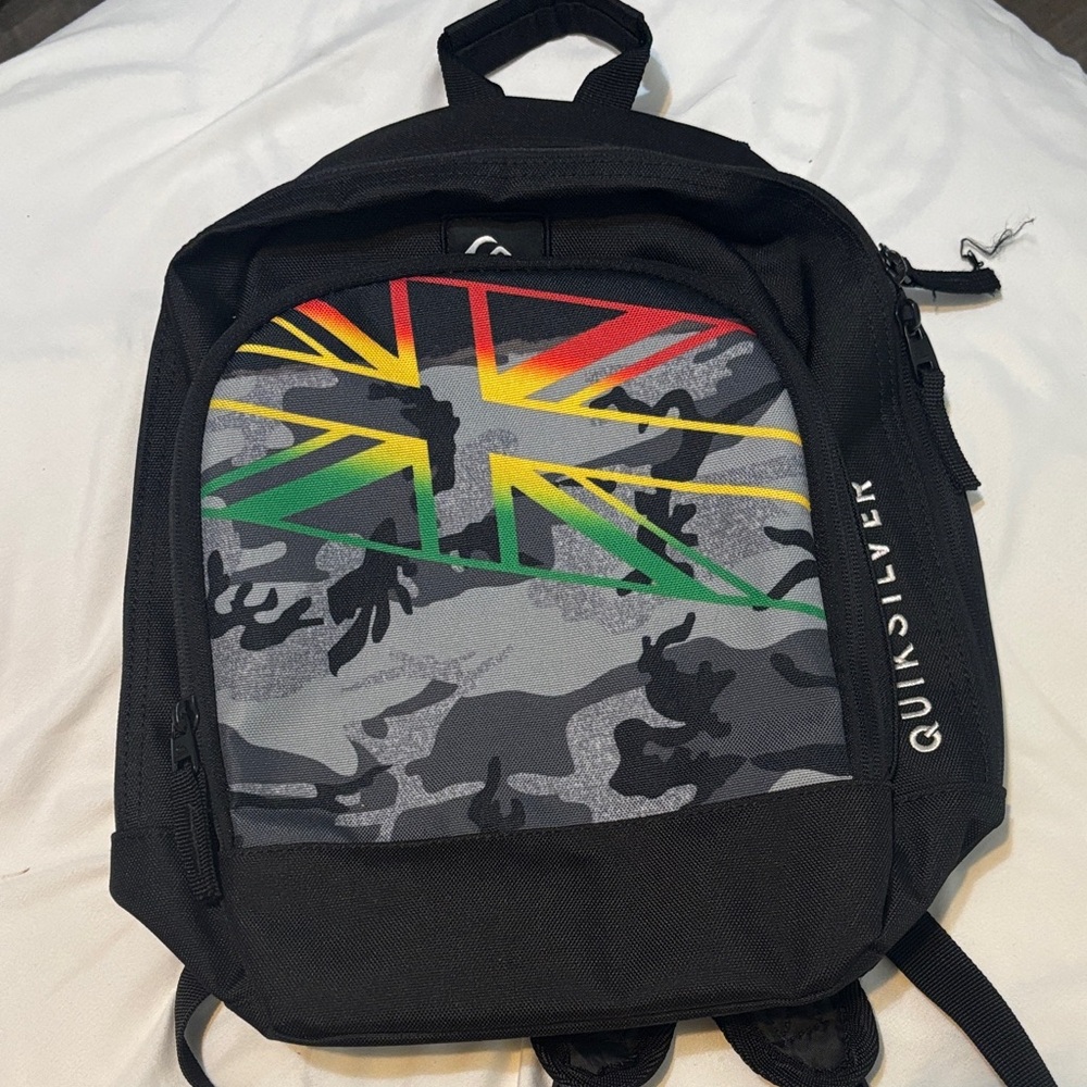 Quiksilver Multicolor Camouflage Backpack
